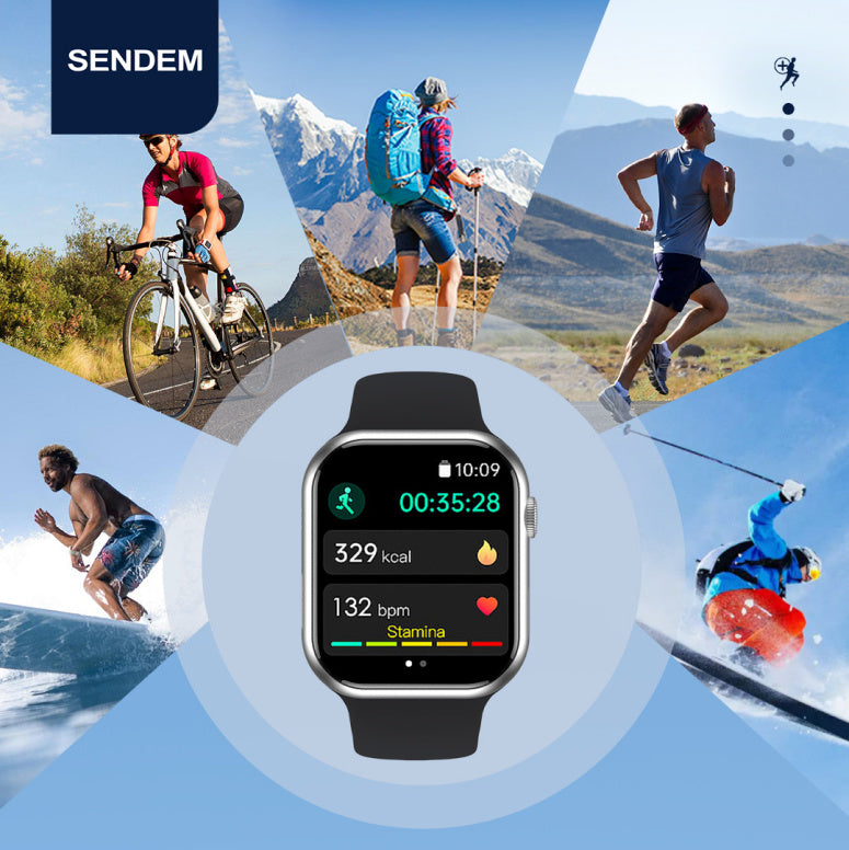 Sendem N9 Max smartwatch, Negro 