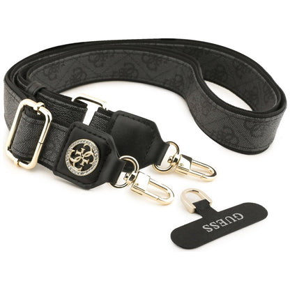 Cordón para Teléfono Guess 4G Strass Metal Logo, Negro