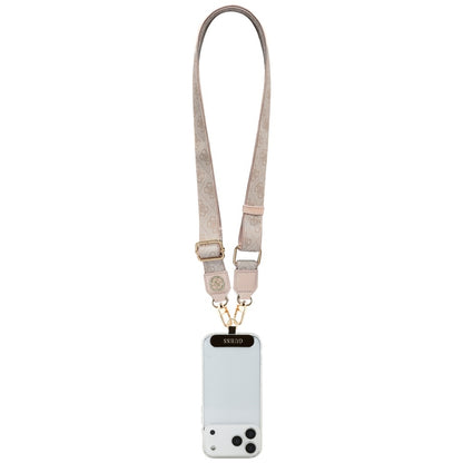 Cordón para Teléfono Guess 4G Strass Metal Logo, Rosa