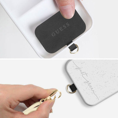 Cordón para Teléfono Guess Crossbody, Universal, Beige