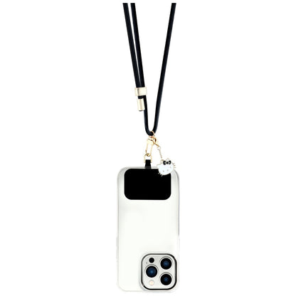 Cordón para teléfono Hello Kitty Crossbody, Negro