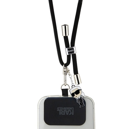 Cordón para Teléfono Karl Lagerfeld Ikonik Karl, Negro