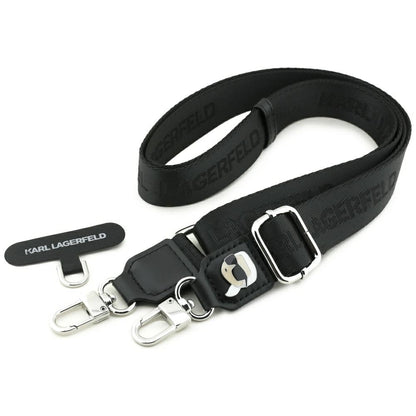 Cordón para Teléfono Karl Lagerfeld Karl Metal Logo, Negro