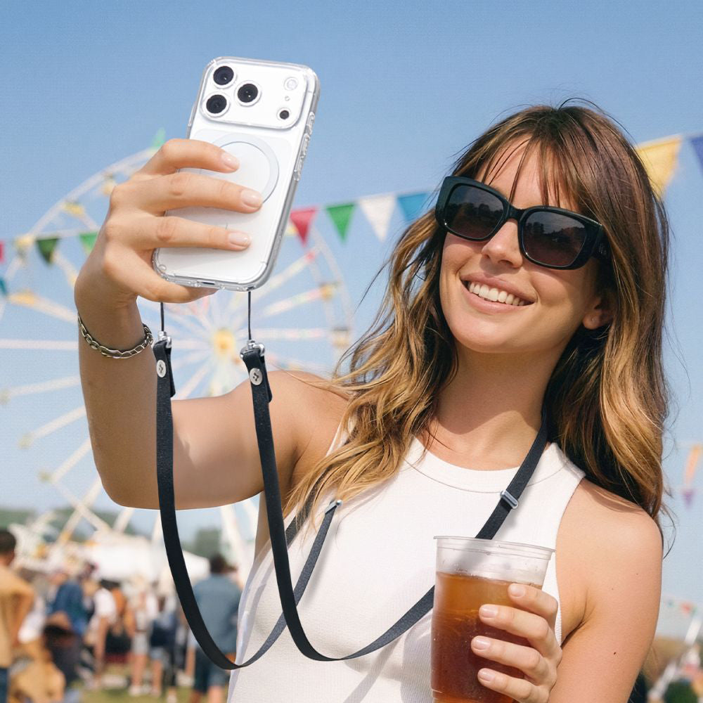 Cordón para Teléfono Spigen DA30L, Negro AFA10614