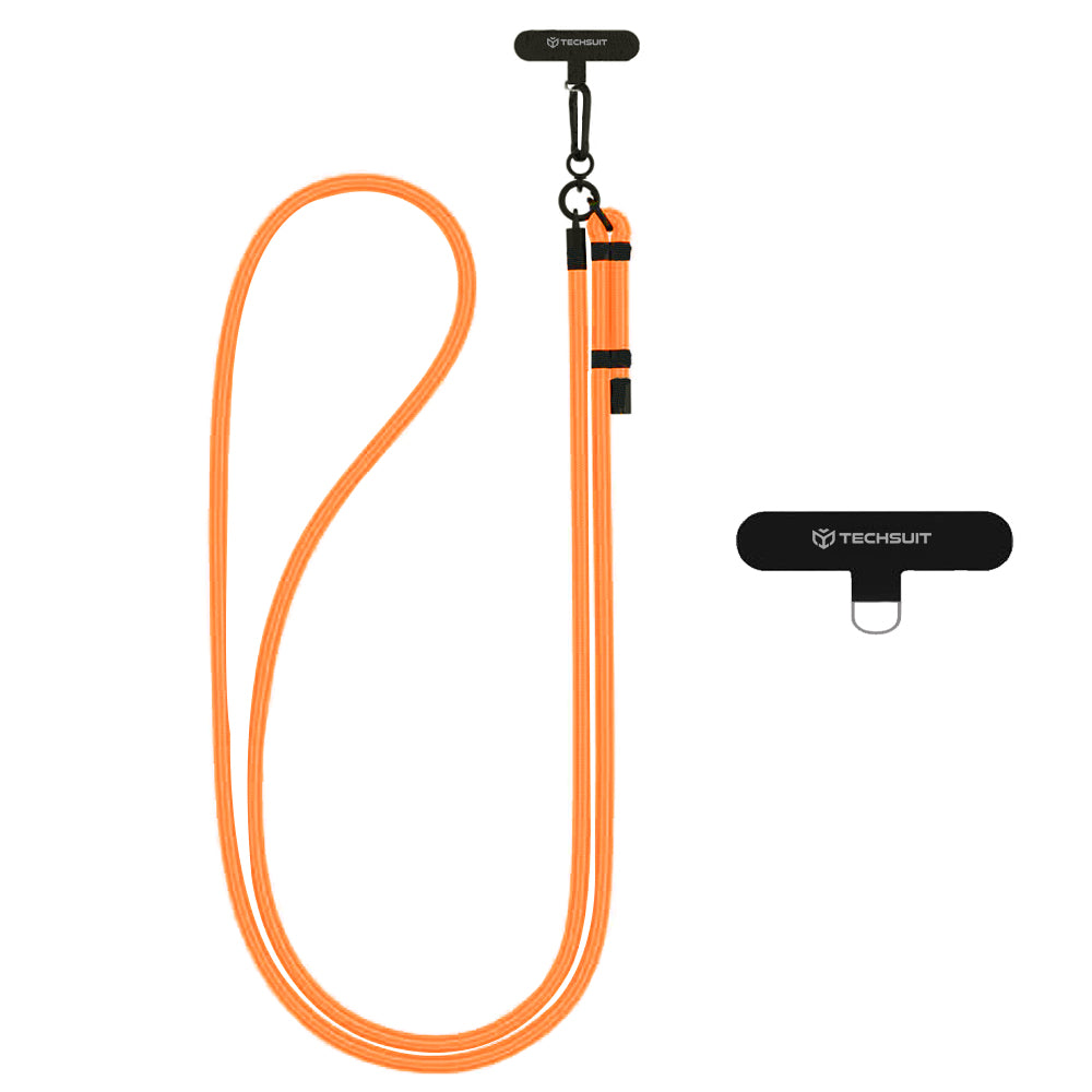 Cordón para teléfono Techsuit RCS1-01, Naranja