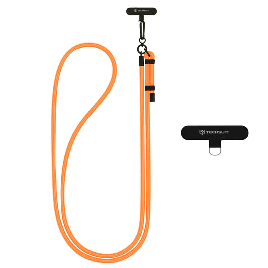 Cordón para teléfono Techsuit RCS1-01, Naranja