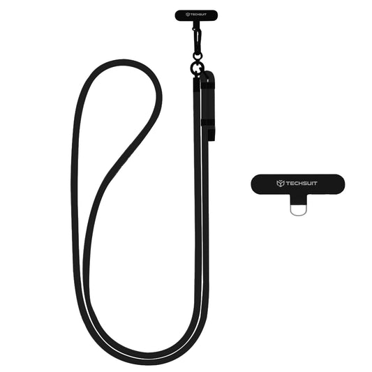Cordón para teléfono Techsuit RCS1-03, Negro