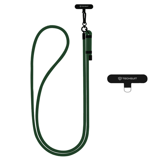 Cordón para teléfono Techsuit RCS1-04, Verde Satinado