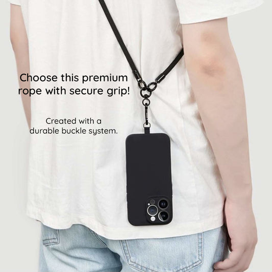 Cordón para teléfono Techsuit RCS1-07, Gris Oscuro