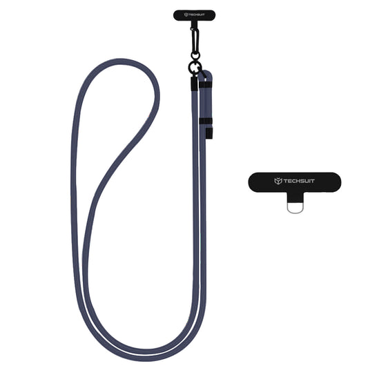 Cordón para teléfono Techsuit RCS1-07, Gris Oscuro