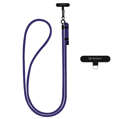 Cordón para teléfono Techsuit RCS1-71, Morado Oscuro
