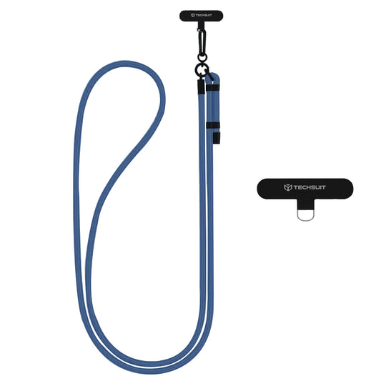 Cordón para teléfono Techsuit RCS1-80, Azul
