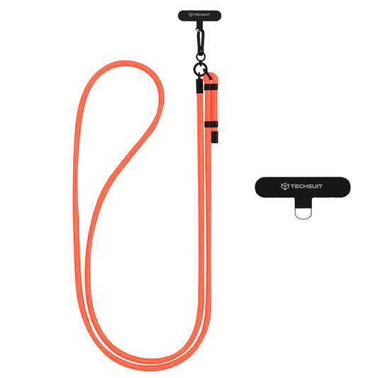 Cordón para teléfono Techsuit RCS1-81, Naranja oscuro