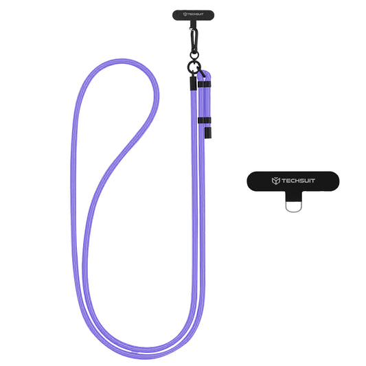 Cordón para teléfono Techsuit RCS1-96, Lila