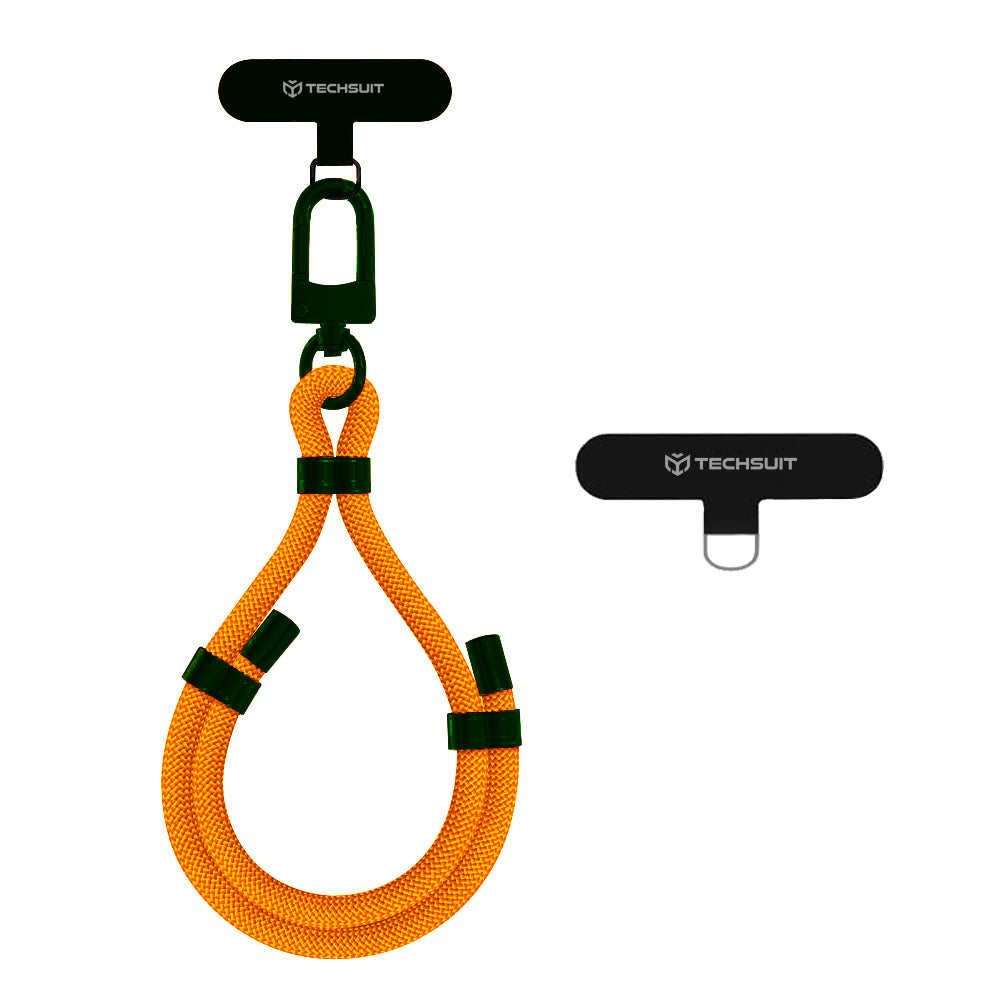 Cordón para teléfono Techsuit RWS1-03, Naranja