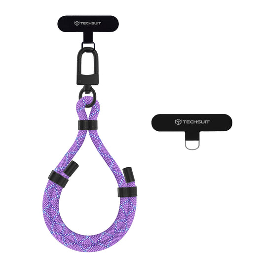 Cordón para teléfono Techsuit RWS1-11, Violeta