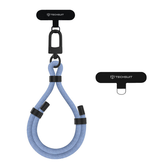 Cordón para teléfono Techsuit RWS1-21-23, Gris Claro