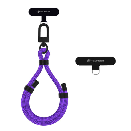 Cordón para teléfono Techsuit RWS1-26-34, Morado