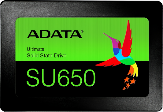 Unidad de Estado Sólido (SSD) Adata SU650 Ultimate 3D, 1TB, 2.5 pulgadas, SATA III ASU650SS-1TT-R
