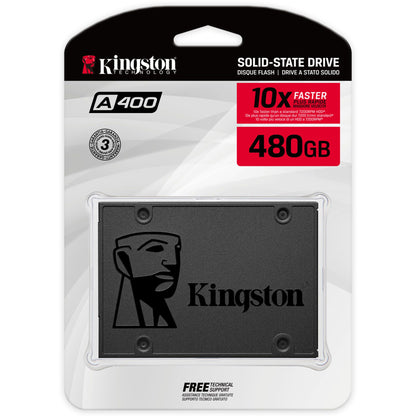 Solid State Drive (SSD) Kingston A400, 480GB, 2.5 pulgadas, SATA III SA400S37/480G