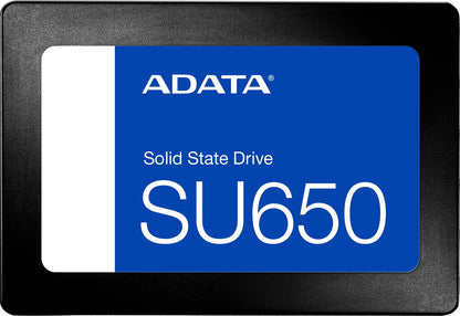 Unidad de Estado Sólido (SSD) Adata SU650, 512GB, 2.5 pulgadas, SATA III ASU650SS-512GT-R