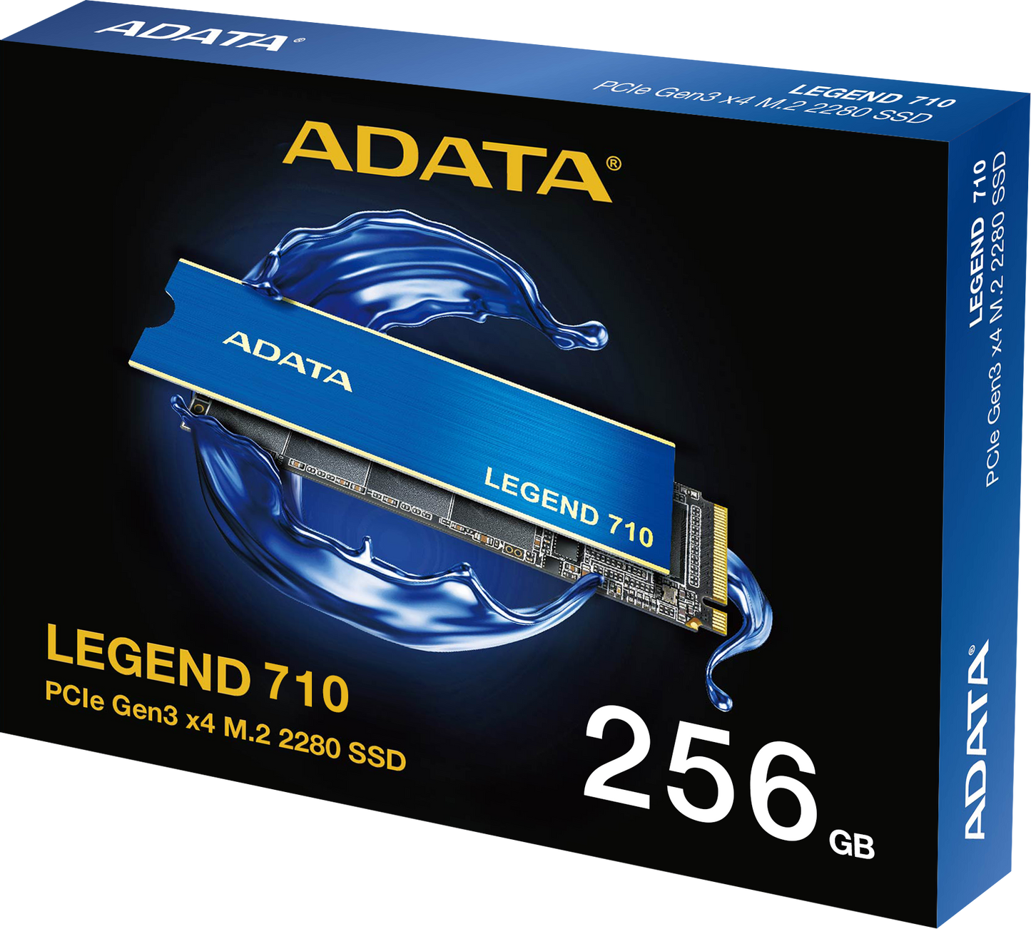 Unidad de estado sólido (SSD) Adata Legend 710, PCI Express 3.0 x4, M.2, 256 GB ALEG-710-256GCS ALEG-710-256GCS 