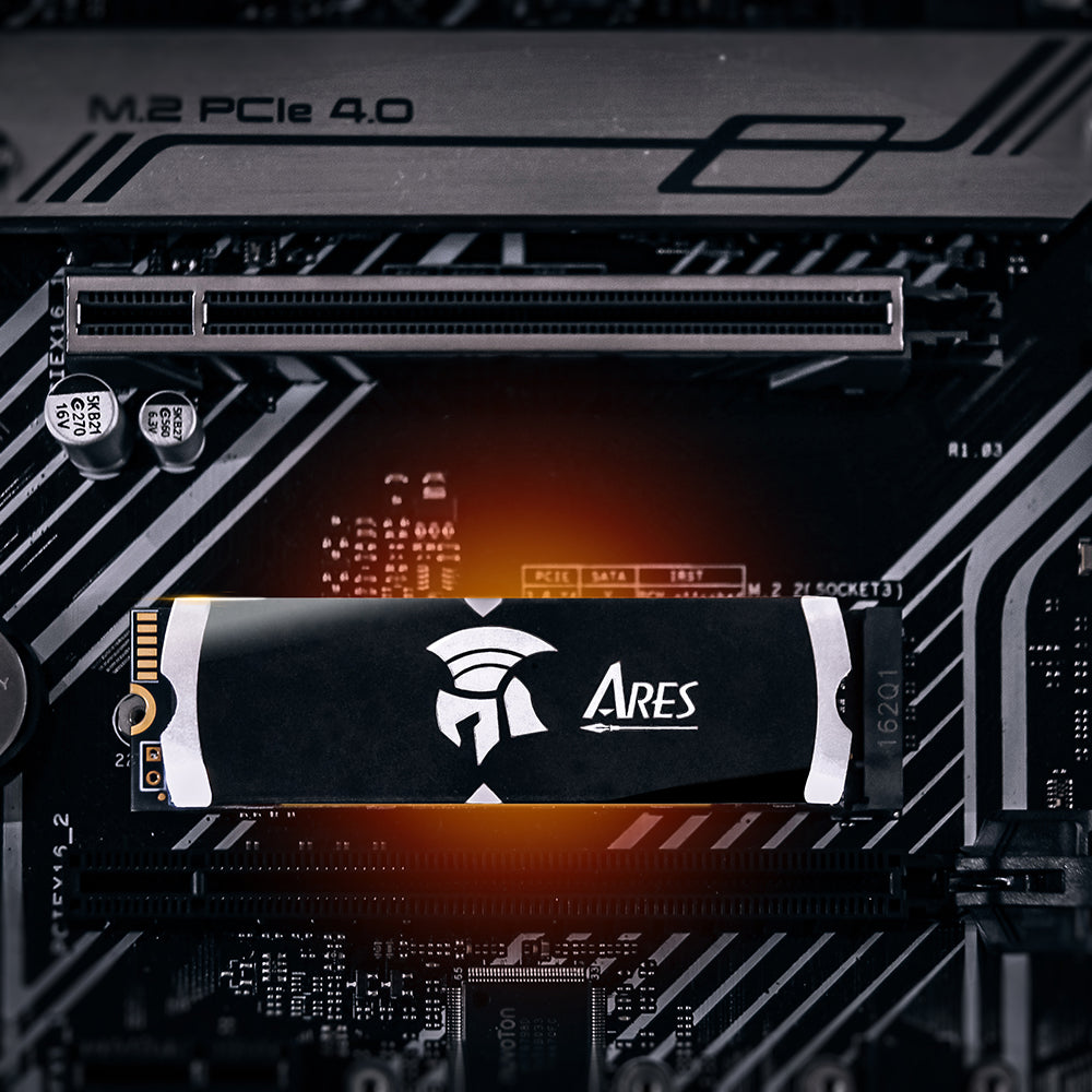 Solid State Drive (SSD) Dato Ares Dark Sword, NVME 1.4, PCIE Gen4x4, 1TB, Negro ARSDSK-1TB