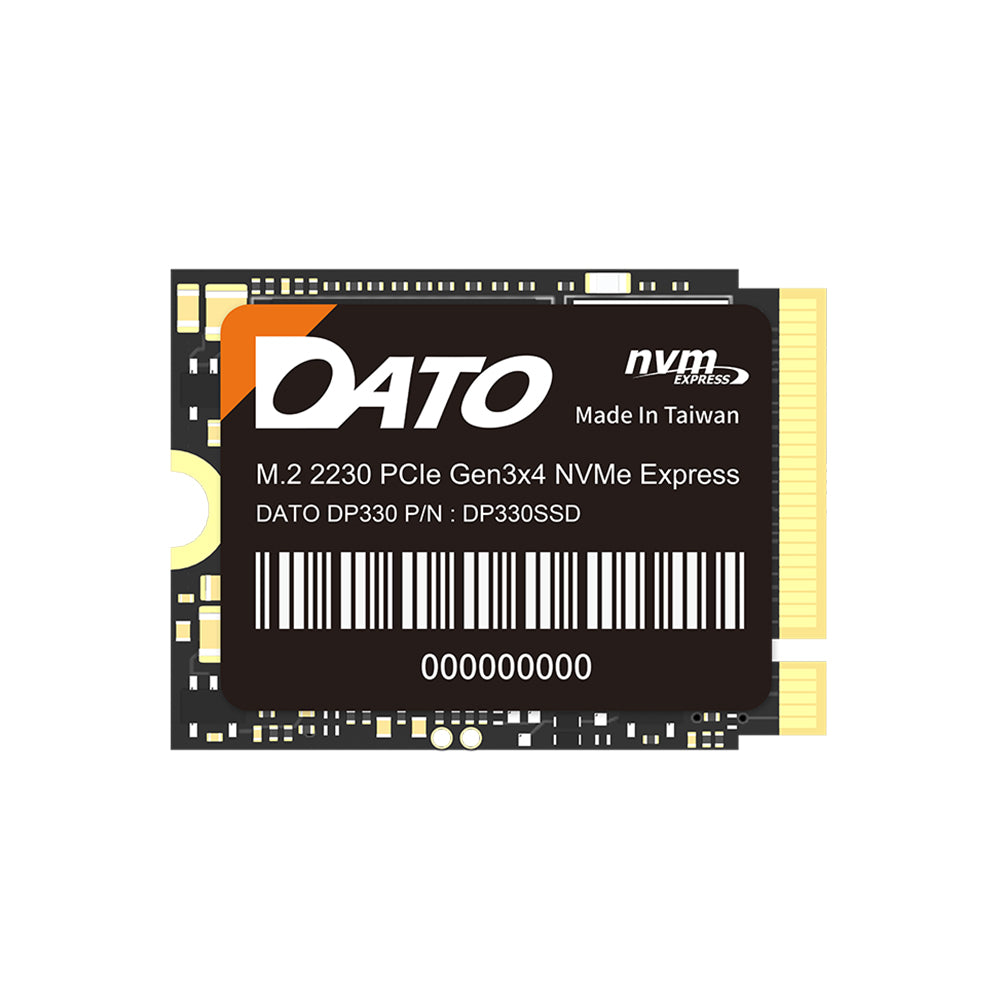 Solid State Drive (SSD) Dato DP330, NVME M.2 2230, PCIE Gen3x4, 2TB, Negro DP330SSD-2TB