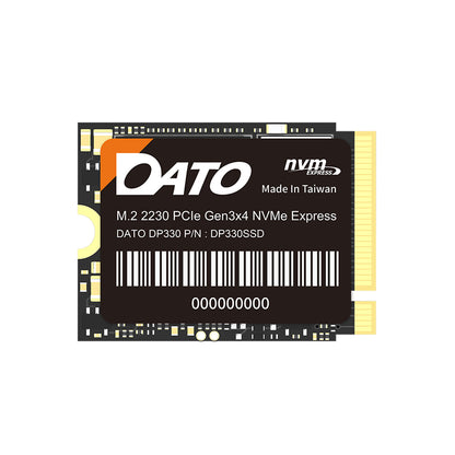 Solid State Drive (SSD) Dato DP330, NVME M.2 2230, PCIE Gen3x4, 2TB, Negro DP330SSD-2TB