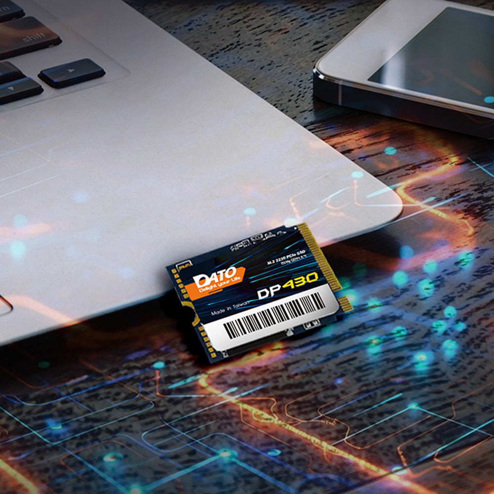 Solid State Drive (SSD) Dato DP430, NVME M.2 2230, PCIE Gen4x4, 1TB, Negro DP430SSD-1TB