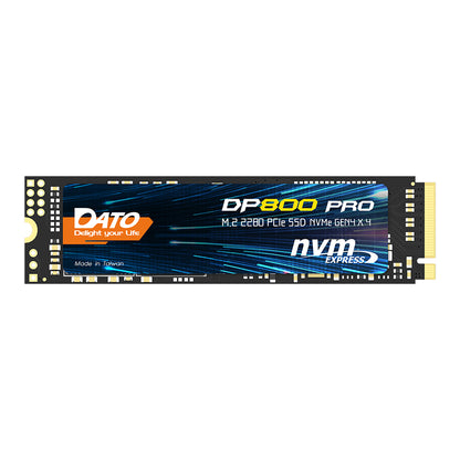 Solid State Drive (SSD) Dato DP800 Pro, NVME M.2 2280, PCIe, 4TB, Negro DP800PSSD-4TB