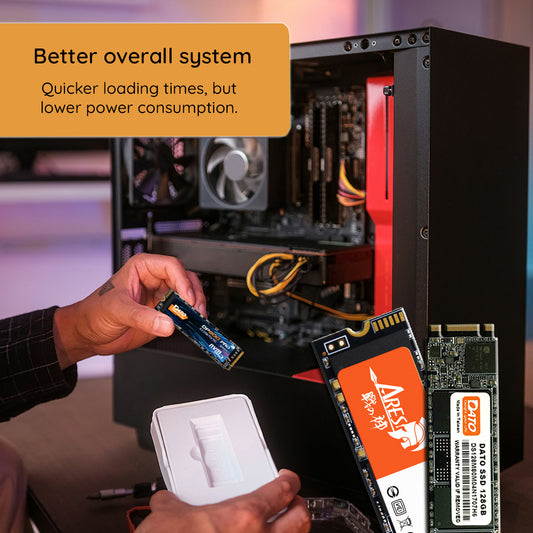 Solid State Drive (SSD) Dato, NVME M.2 2280, PCIe, 2TB, Negro DP580-2TB