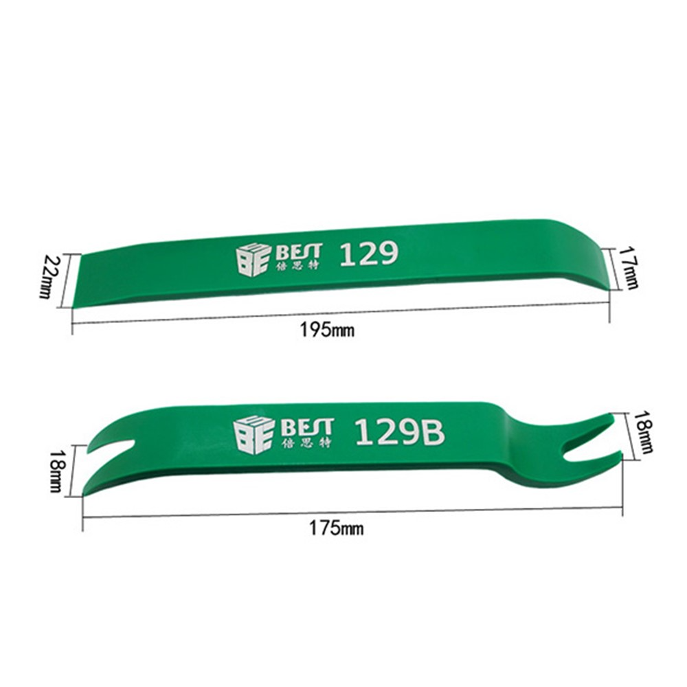 Espátula Plástica Auto Best BST-129 / 129B Doble Curvatura