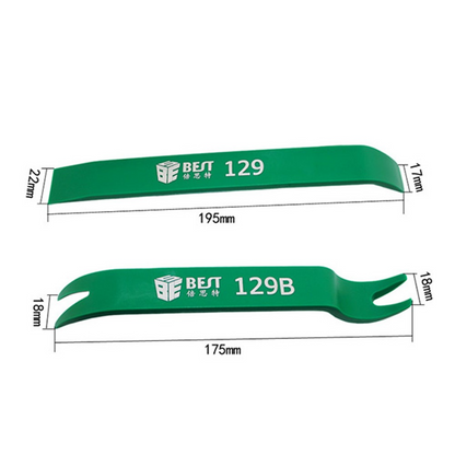 Espátula Plástica Auto Best BST-129 / 129B Doble Curvatura