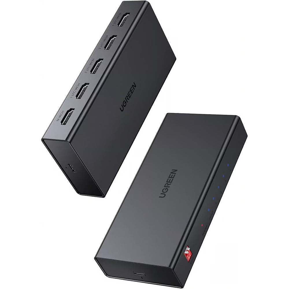 Splitter Video HDMI UGREEN CM570 (90514), Negro