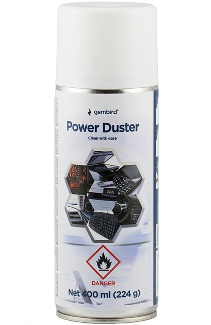 Spray de Aire Comprimido Gembird, 400ml CK-CAD-FL400-01