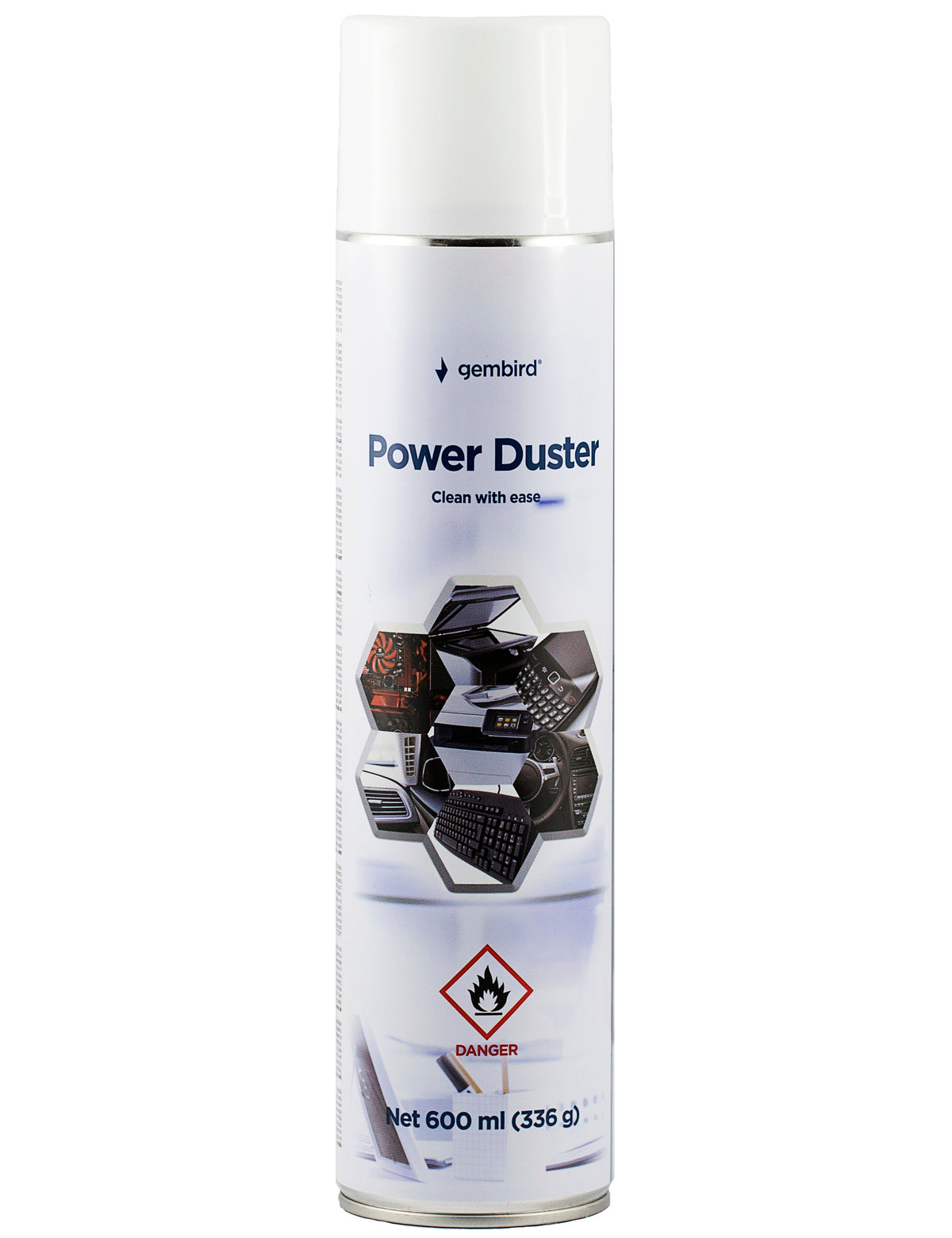 Spray de Aire Comprimido Gembird, 600ml CK-CAD-FL600-01