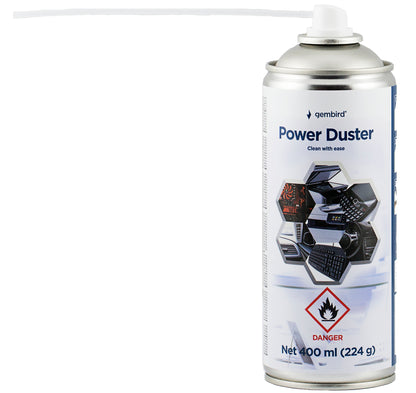Spray de Aire Comprimido Gembird, 400ml CK-CAD-FL400-01