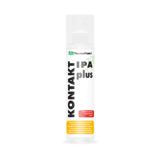 Spray de Limpieza con Alcohol Isopropílico AG Termopasty Kontakt IPA Plus, 250ml ART.AGT-267