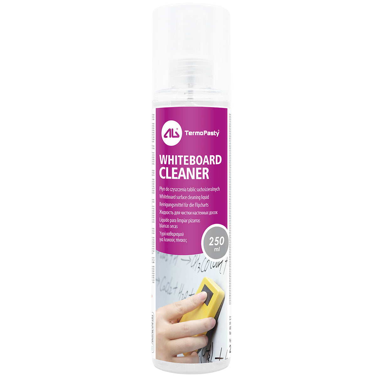 Spray de limpieza AG Termopasty para pizarra blanca, 250ml ART.AGT-095