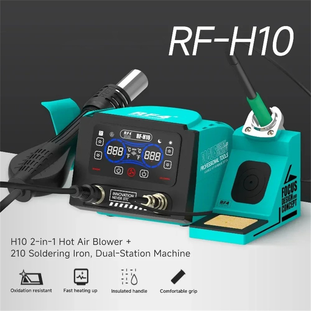 Estación de Aire Caliente y Soldador RF4 RF-H10