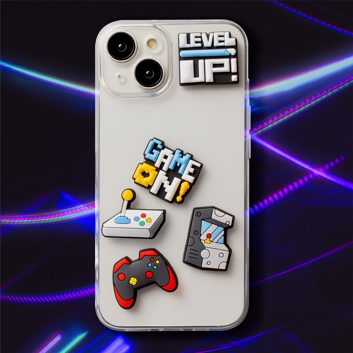 Sticker 3D OEM GameOn para Funda de Teléfono / Tableta, Set de 5 piezas, Multicolor