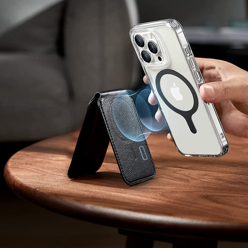 Pegatina Metálica ESR HaloLock, Set de 2 piezas, Negro