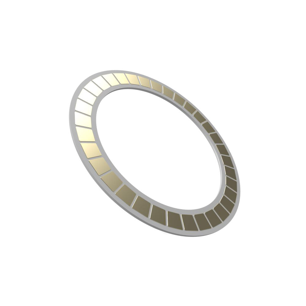 Pegatina Metálica Fija, Blanca