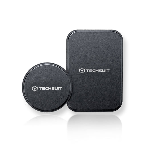 Pegatina Metálica Techsuit MP02 2in1, Negra