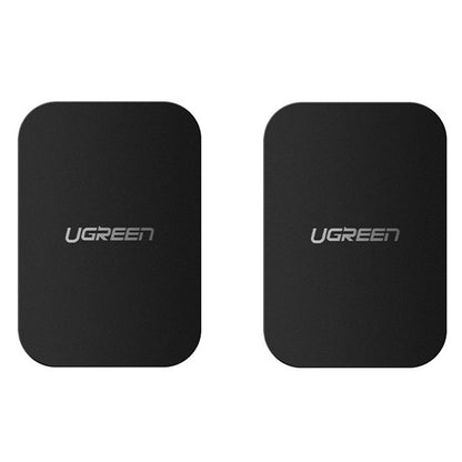 Pegatina Metálica UGREEN LP123 (50869), Set de 2 piezas, Negro