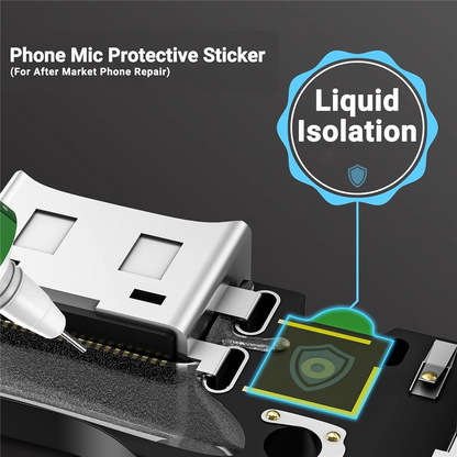 Pegatina de Protección para Micrófono 2UUL DA32, Set de 500 piezas