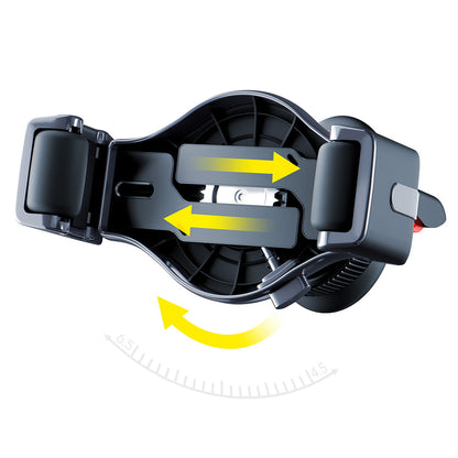 Soporte para Auto 3MK Memo Hug, 4.5 pulgadas - 6.7 pulgadas, Negro