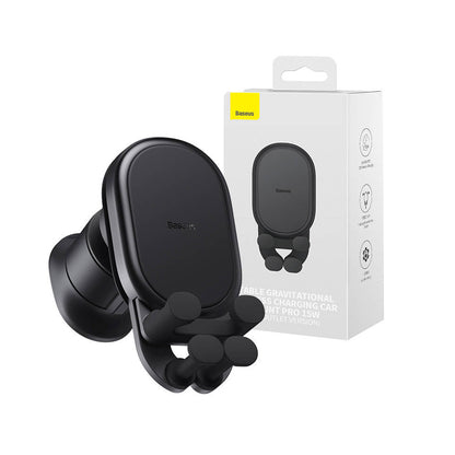 Soporte Auto Baseus Pro, Universal, Negro SUWX030001