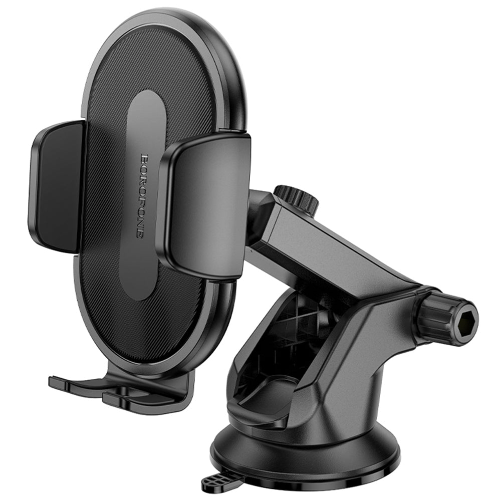 Borofone BH134 Rio Car Holder, 4.5inch - 7inch, Black
